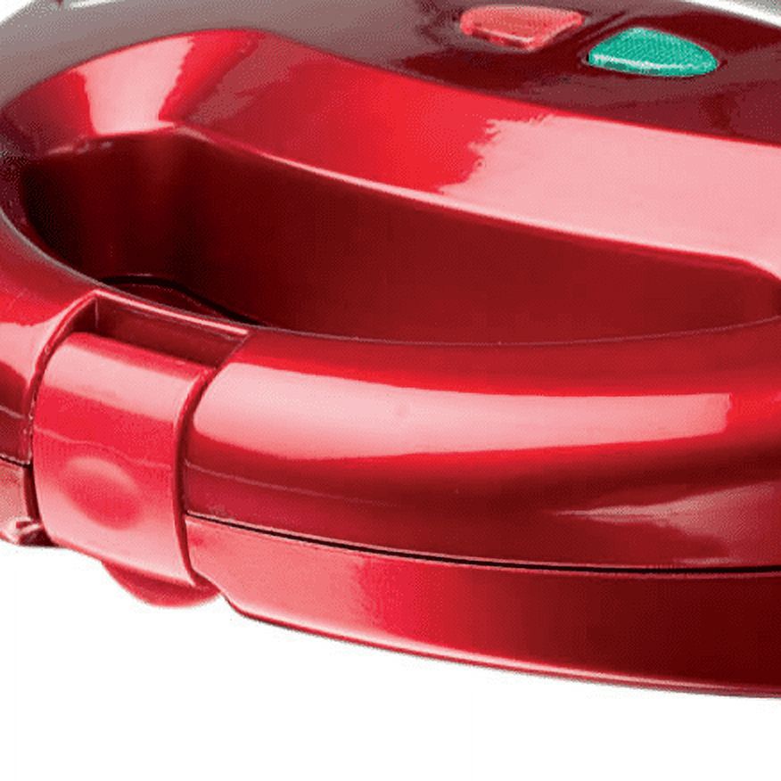 Continental Electric Sandwich Maker Metallic Red