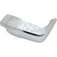 thumbnail image 1 of Fitrite Autoparts New Rear Right Side Bumper End For 2014-2021 Toyota Tundra, Extension, Chrome, Steel Type, Without Park Assist Sensor Holes TO1105123, 1 of 4