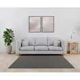 thumbnail image 5 of Garland Rug Brentwood Jasmine Cinder Gray Indoor Area Rug, 6' x 9', 5 of 6