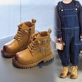 thumbnail image 4 of Tkrady Toddler Girls Boots Autumn Winter New Casual Glitter Non Slip Fashion Snow Boots, Sizes 4-12 Years, 4 of 7