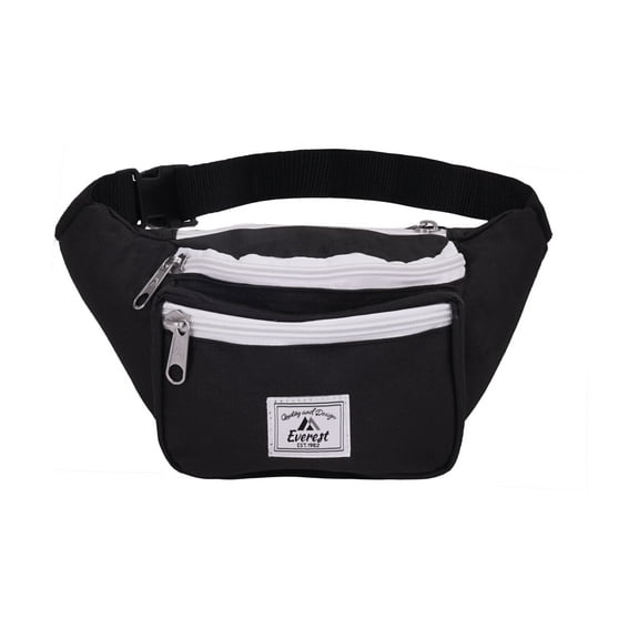 Everest Unisex Signature Waist Fanny Pack Two-Toned