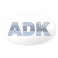 thumbnail image 1 of CafePress - ADK Adirondack Oval Sticker - Sticker (Oval), 1 of 1