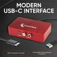 thumbnail image 4 of ClearClick Audio to USB 2.0 (Second Generation) - Audio Capture & Live Streaming Device - Input 1/8" 3.5mm Aux AV RCA Audio & Music - USB-C Plug & Play, 4 of 7