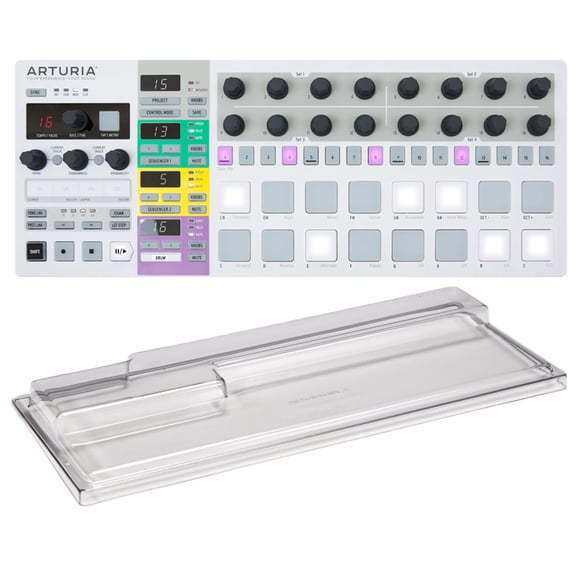 Controlador secuenciador Arturia BeatStep Pro con funda protectora