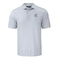 thumbnail image 2 of Men's Cutter & Buck Gray Chicago Cubs Big & Tall Pike Eco Flora Print Recycled Polo, 2 of 3