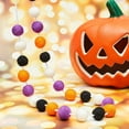 thumbnail image 4 of LYCAQL Wool Felt Ball Garland Colorful Garland 5.58 Ft Long 30 Ball Garland for Mardi Gras Thanksgiving Xmas Black History Month (Rainbow Colors), 4 of 5