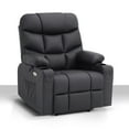 thumbnail image 3 of MCombo Power Lift Recliner Chair with Extended Footrest for Elderly, Faux Leather(Black), 3 of 8