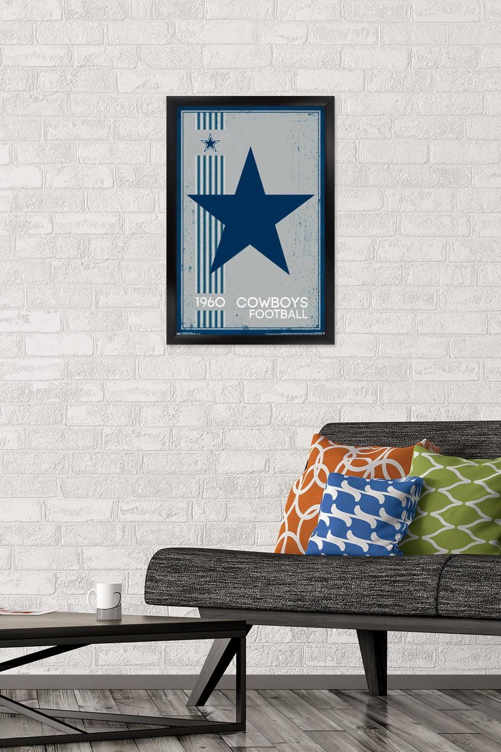 NFL Dallas Cowboys - Retro Logo 14 Wall Poster, 22.375" x 34"