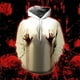 thumbnail image 3 of Sudadera con capucha de terror para hombre y mujer, ropa con estampado 3D de sangre, sudadera con capucha de manga larga para hombre, sudaderas de moda con patrón de Halloween, sudadera con capucha, 3 of 5