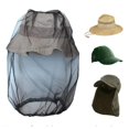 thumbnail image 4 of 2 Pcs Filet Tête Filet Couverture Extérieure pour Pêche Escalade Randonnée Jardin Travail, 4 of 8