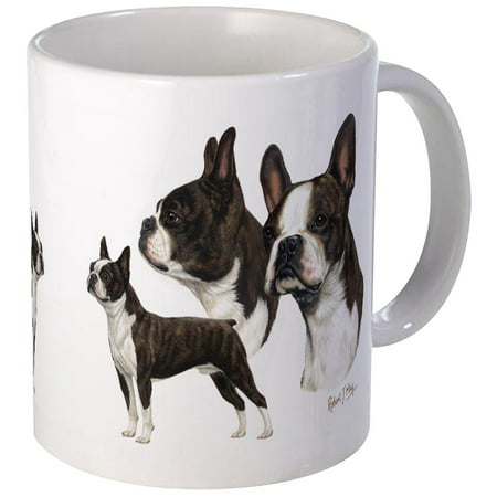 CafePress - Boston Terrier Mug - Unique Coffee Mug, Coffee Cup