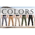 thumbnail image 4 of Men's Ripstop Tactical Cargo Pants with Zip Pockets, Water Resistant Breathable Outdoor Hiking Work Pants, Multi-Pocket Straight Leg Utility Trousers for Camping Construction Travel, 4 of 7