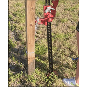 Pull A Post Fence Removal Tool – Use Jack or 4x4 Lever to Remove Broken Fence Posts Fast