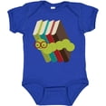 thumbnail image 3 of Inktastic Bookworm Books Reading Boys or Girls Baby Bodysuit, 3 of 5
