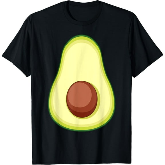 t-shirt Retro Avocado Guacamole Avocados Eater Lover T-ShirtMen and women can wear, black T-shirts, gifts. Age: M,L，XL 2XL, 3XL, 4XL