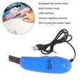 thumbnail image 3 of Mini Nail Dust Collector Negative Pressure Large Suction Nail Dust Vacuum Machine for Keyboard Blue, 3 of 5