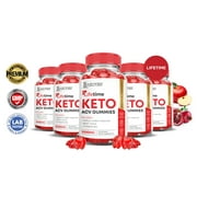 (5 Pack) Lifetime Keto ACV Gummies 1000MG Dietary Supplement 300 Gummys