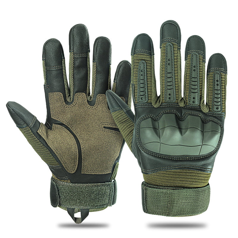 Tactical Half-Finger Gloves Hard Knuckle Military Gloves Used for Military Shooting Cycling Traveling Camping Black 