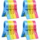 thumbnail image 1 of Beach Towel Clips, 16 Pcs Gift Large Laundry Clip Towel Pegs, Bright, 1 of 5