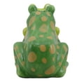 thumbnail image 6 of Ribbit Love Green Tree Frogs Toads Kissing Ceramic Salt And Pepper Shakers Set, 6 of 9
