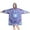 White-8, variant on Tie Dye Wearable Blanket Hoodies with Sleeves and Huge Pockets-Comfy Super-Warm Blanket Sweatshirts-Men and Women Oversized Blanket Hoodie