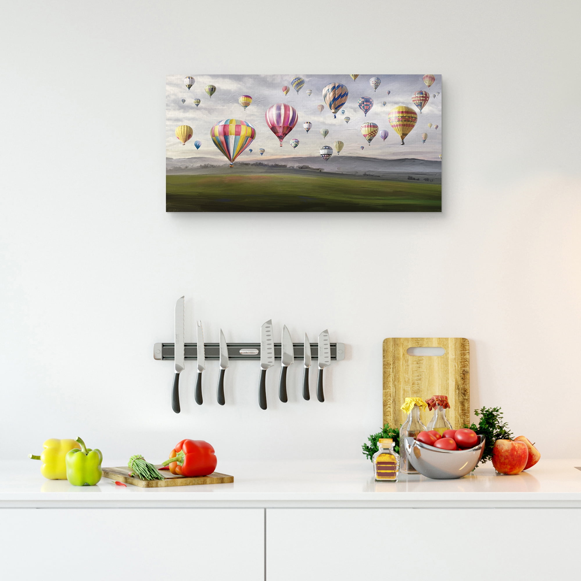 Up & Away by Studio Arts Canvas Art Print, 1.5" x 34"