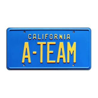 Miami Vice | AIF 00M | Metal Stamped License Plate - Foto 9