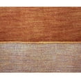 thumbnail image 5 of Rugsotic Carpets Handmade Rugs Hand Knotted Loom Rectangle 3'x5' Orange Wool for Indoor Use, 5 of 5