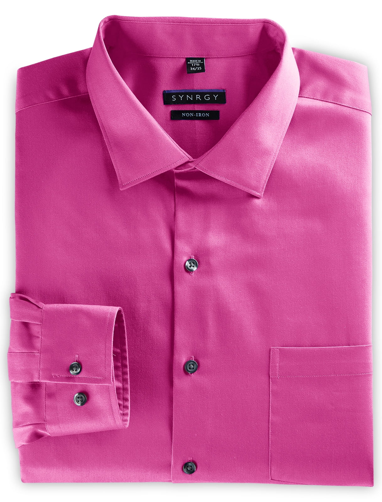 Men's Big & Tall Synrgy Sateen Dress Shirt