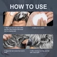 thumbnail image 4 of JVR Temporary Silver Gray Hair Color Wax for Women Men Natural Matte Gray Tone, 2 in 1 Girls Boys Hair Clay Washable Disposable Hair Style All Day 2.86oz, 4 of 10