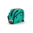 thumbnail image 2 of RSVP International Market Basket Aluminum Frame, Large Zip Side Pocket, 17x11x18", Turquoise, 2 of 3