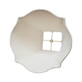 thumbnail image 5 of Royal Designs Flare Bottom Outside Square Bell Lamp Shade, Eggshell, 7" x 16" x 12.25", 5 of 5