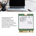 thumbnail image 3 of Internal  Adapter, 802.11ax Protocol 2974Mbps WiFi 6  Card for  AX200NGW 2.4G 5G Dual Band  for Laptop, 3 of 8