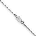 thumbnail image 4 of 14K White Gold .90mm Box Chain, 4 of 5