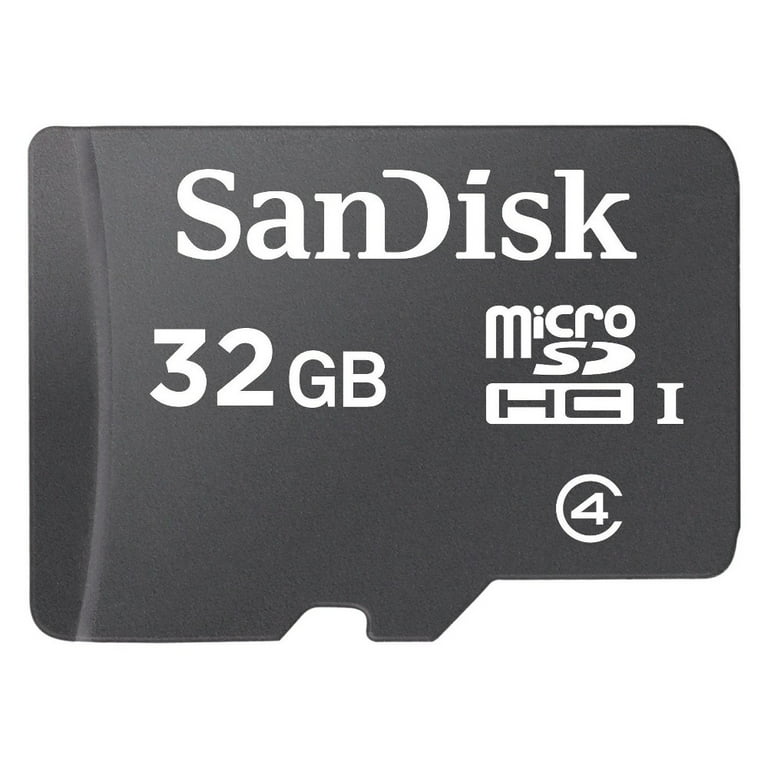 SanDisk 32GB microSD Card with Adapter - SDSDQB-032G-AW46