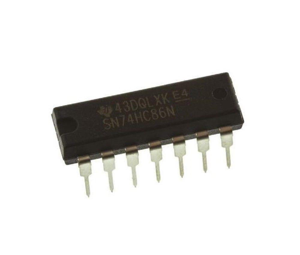 Texas Instruments SN74HC86N 74HC86 Quadruple 2-Input Exclusive-OR Gates IC (Pack of 5)
