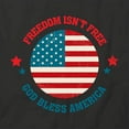 thumbnail image 2 of Freedom Isn't Free T-Shirt | Patriotic American Black Tee Gift, 2 of 5