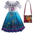 thumbnail image 1 of Disfraz de princesa para niña pequeña, disfraz de cosplay para niña, vestido largo de manga corta para actuación, 1 of 5
