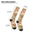 thumbnail image 2 of Logiee Colorful Paisley Print Gift Stocking Stuffers,Adult Stockings,Novelty Socks,Funny Socks Birthday Running Walking Sleeping, 2 of 6