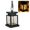 thumbnail image 1 of Solar Lantern Lights Hanging Lantern Solar Lantern Lights Outdoor LED Solar Table Lamp Hanging Lantern With Clip For Garden Patio Landscape Decoration, 1 of 8
