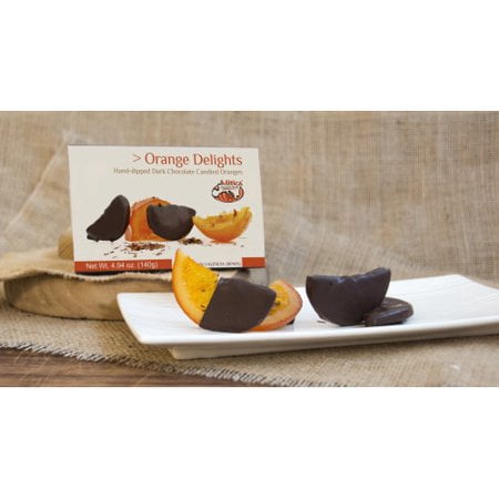 Mitica Orange Delights Chocolate Dipped Candied Oranges - 4.9