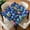 Blueberry, variant on ARTSLION Square Tablecloth Washable Table Cover 54"x54" And 60"x60", Waterproof Square Table Cloth For Indoor And Outdoor, ,34 In,Floral Ethnic