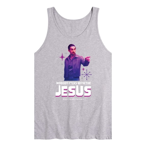 The Big Lebowski - Nobody F*s With Jesus - Men's Jersey Tank Top