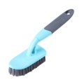 thumbnail image 2 of Hard Bristled Toilet Floor Brush | Dense Coarse Soft Bristles for Bathroom & Ceramic Tile Cleaning | Comfort Grip Handle & Hangable Design | 24x11cm Household Cleaning Brush, 2 of 3