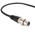 thumbnail image 3 of 3.5MM Female To XLR Female Audio Adapter Cable Zinc Alloy Interface Patch Cord, 3 of 8
