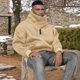 thumbnail image 5 of HISITOSA Sudadera con Capucha de Forro Polar de Manga Larga para Hombre, Ligera, de Uso Tecnológico, Suéter de Algodón Suave, Unisex, Casual, 5 of 8