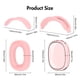 thumbnail image 4 of Funda Transparente 4 en 1  Almohadillas para Los Oídos Diadema AirPods Max() Color Rosa, 4 of 9