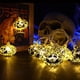 thumbnail image 3 of Guirnalda De Luces De Calabaza Dorada Para Halloween, Linternas Decorativas Con Pilas Led, Luces De Hadas Impermeables Para Decoración De Acción De Gracias Sweethay HA037305-00, 3 of 6