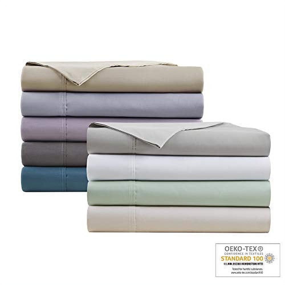 Beautyrest 600 Thread Count White Cooling Cotton Blend 4 PC Sheet Set, King