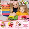 thumbnail image 3 of Usmallbee Busy Board, Montessori Busy Board for Toddlers 1 2 3 4 5 Year Old, Learning Life Skills Toys, Preschool Learning and Travel Toys for Boys and Girls, 3 of 8